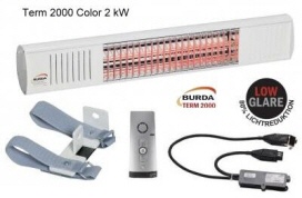 Burda Balkonstrahler Term 2000 Color im Set