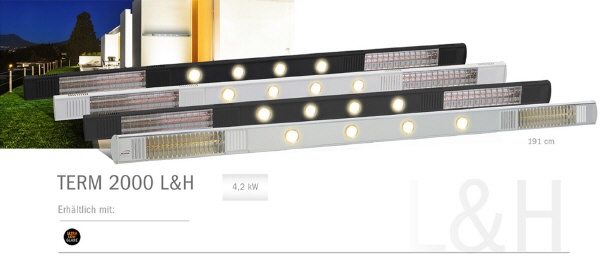 Burda TERM 2000 L&H 4 kW mit LED URLH4265